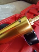 Mr Cartool-Herramientas de purga de líquido de freno, vacío Manual, Kit de probador de bomba de vacío, medidor de presión de bomba de aluminio