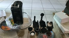 HiBREW-Cafetera expreso 4 en 1 para uso en el hogar, máquina de café 4 en 1 de 19bar con cápsula múltiple Dolce Milk y Nexpresso, ESEpod, cápsula de café molido H2