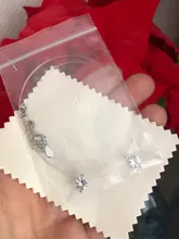 Collar de plata de ley 925 con Zirconia, Pez transparente Invisible, bisutería, S-N52