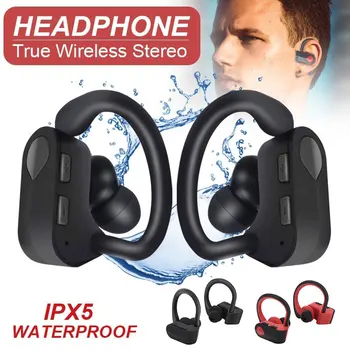 

TWS Wireless Bluetooth 5.0 Earphones Stereo Mini Earbuds Noise Cancelling HIFI Headphones Sport Gaming Headset No Delay Ear Hook