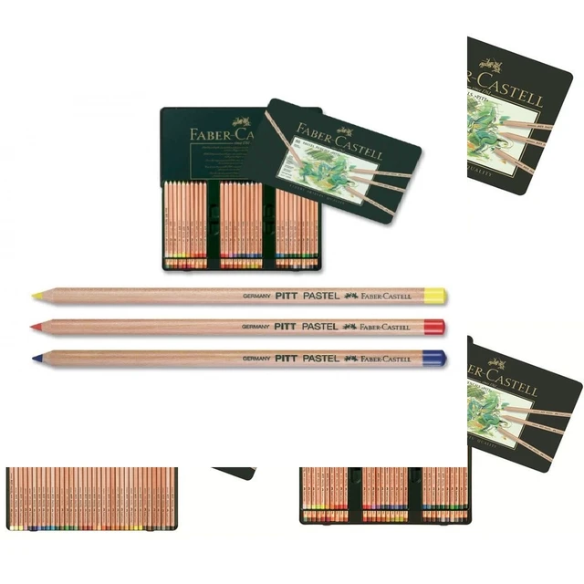 Faber-Castel Pitt Pastel Pencil, Canister of 60 - AliExpress