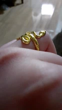 Anillo de serpiente de estilo Retro para hombre y mujer, anillo ajustable abierto en forma de serpiente Punk, Color dorado, regalo de joyería