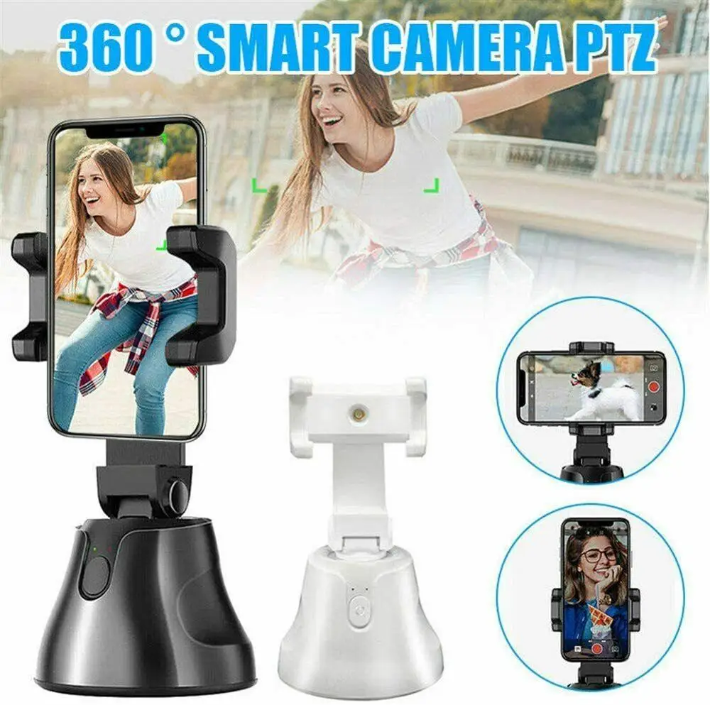 

360° Rotation Smart AI Gimbal Personal Robot Cameraman - Vlog Live Video Record