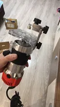 Máquina de recorte de madera de 800w, recortadora de 30000rpm, fresadora de madera de 220V, máquina enrutadora manual de tallado de madera