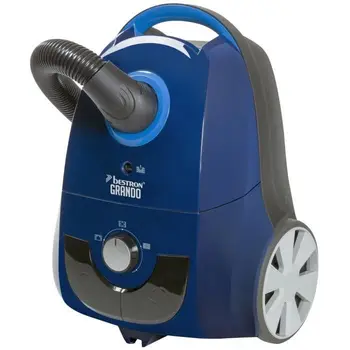 

BESTRON Vacuum Cleaner with deposit ABG750BBE-energy Class TO-With bag in blue