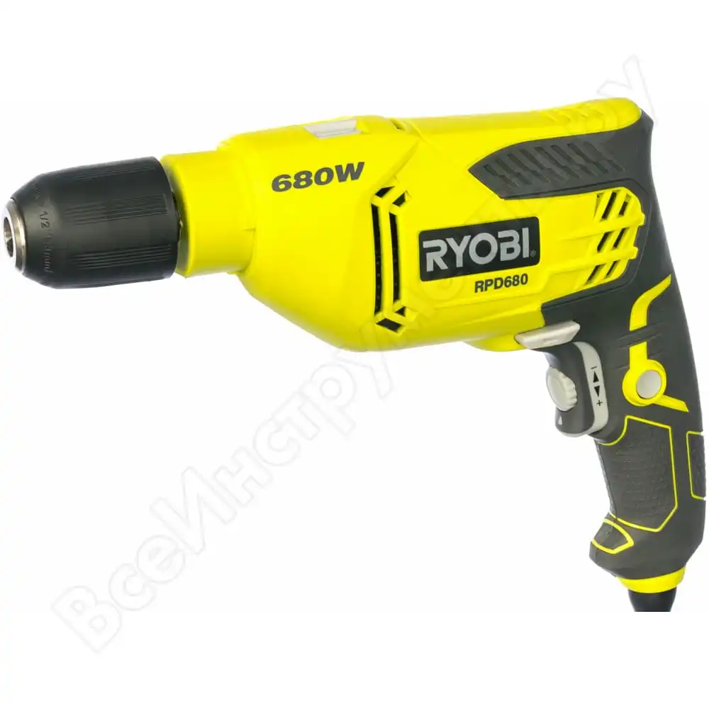 Ударная дрель ryobi rpd680k 5133002016