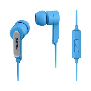 

Headphones ear earphones PHILIPS SHE1405-103 dB-With Microphone and function Handsfree-controls Sound-BLUE