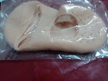 1 par de silicona herramienta de cuidado de pies agrietados hidratante Gel tacón calcetines roto Protector de cuidado de la piel, pedicura, monitores de salud masajeador