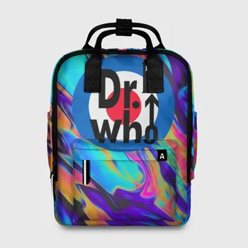 

Women's backpack 3D the Dr Who