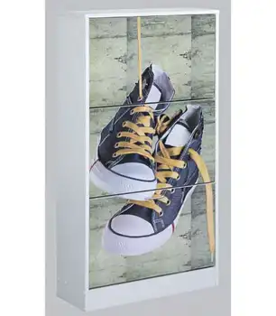 

Shoe Rack 3 doors decorated "slippers"