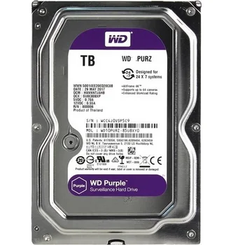 

HD WD PURPLE 1TB SATA3 64MB 5400rpm for surveillance camera EU