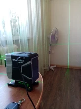 DEKO 12 líneas 3D nivel láser verde líneas horizontales y Cruz Vertical 520nm,Auto autonivelante, alta precisión (serie DKLL12tdP02)