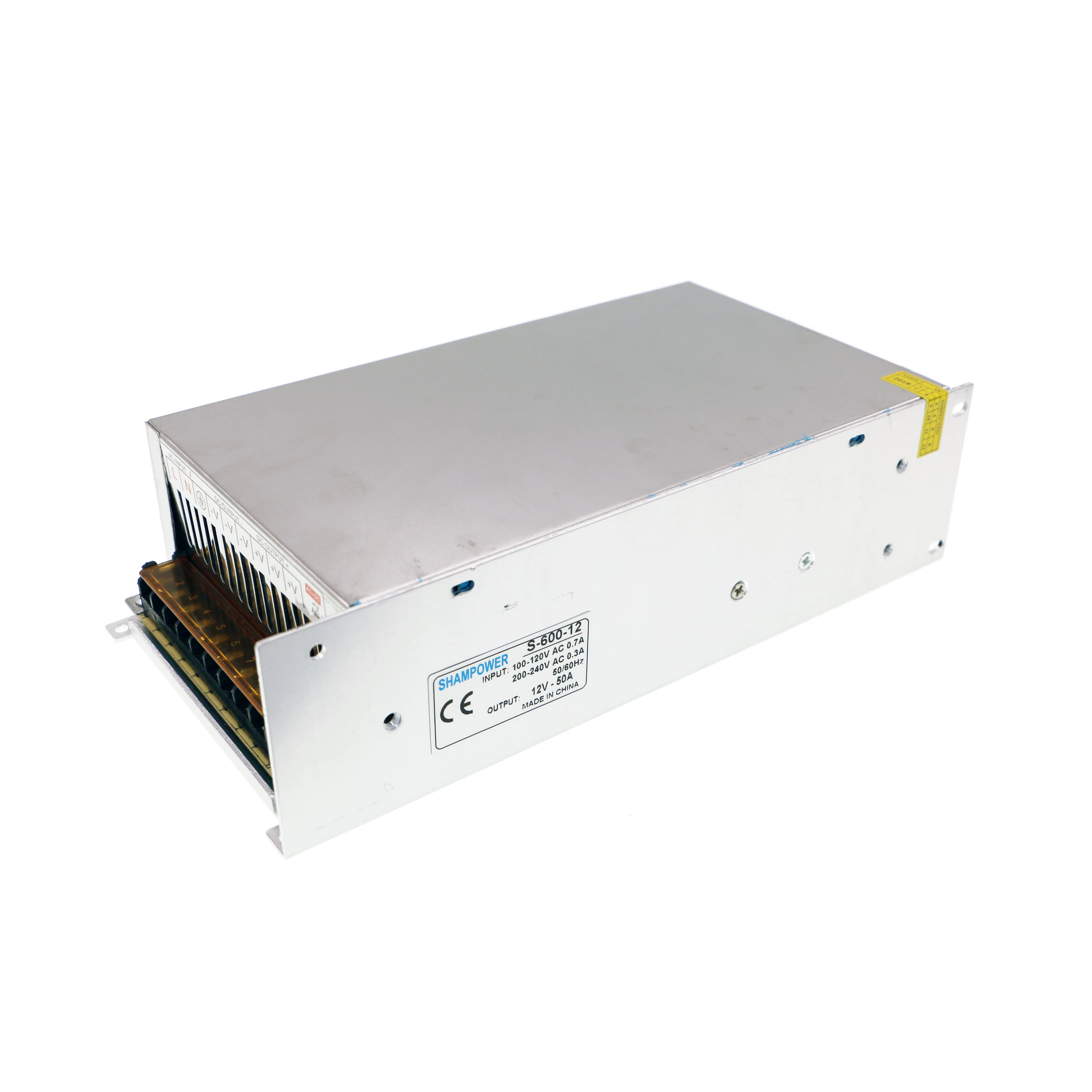 12V 50A 600W S FAN Фиктивные Мощность переключение Питание AC110V/220 V постоянного тока до DC12V1A 2A 5A 10A 15A 20A 30A 10 Вт 24 Вт 60 Вт 240 Вт 360 Вт Светодиодные ленты источник Мощность адаптироваться - Цвет: 12V 50A 600W S FAN