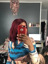Recto Borgoña Bob corto parte de encaje pelucas de cabello humano 99J 13X2 T malla con división pelucas brasileñas 180% de densidad pelucas de encaje para las mujeres