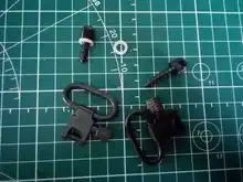 Sling Swivel Adapter-Kit Hunting-Accessories Quick-Detachable Professional Black Type