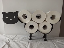 Portarrollos de papel higiénico para baño, accesorios de cocina, estante de almacenamiento de pañuelos, rollo de hierro fundido, soporte de baño