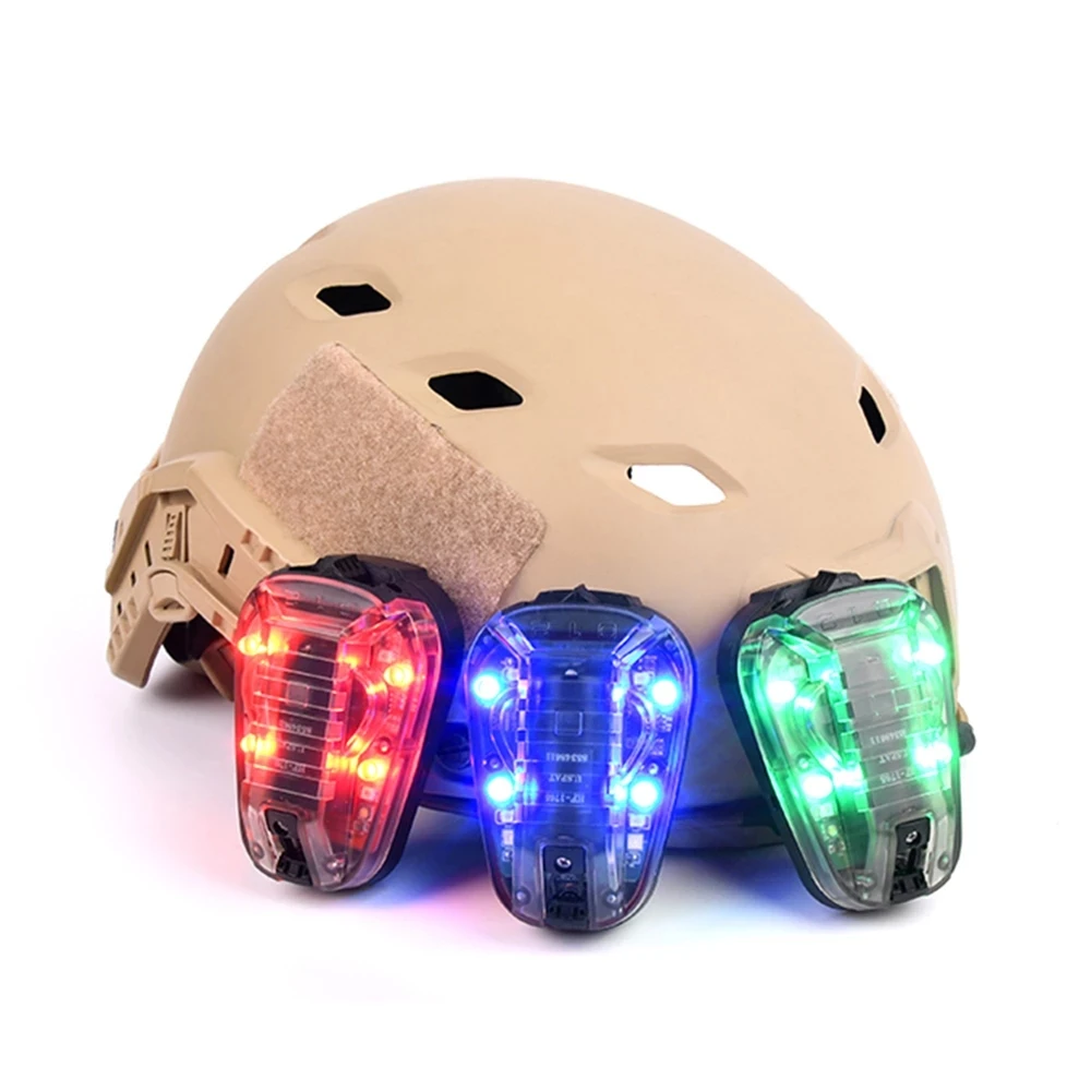 Tactical Multipurpose Helmet Light Waterproof White Flash & IR Signal