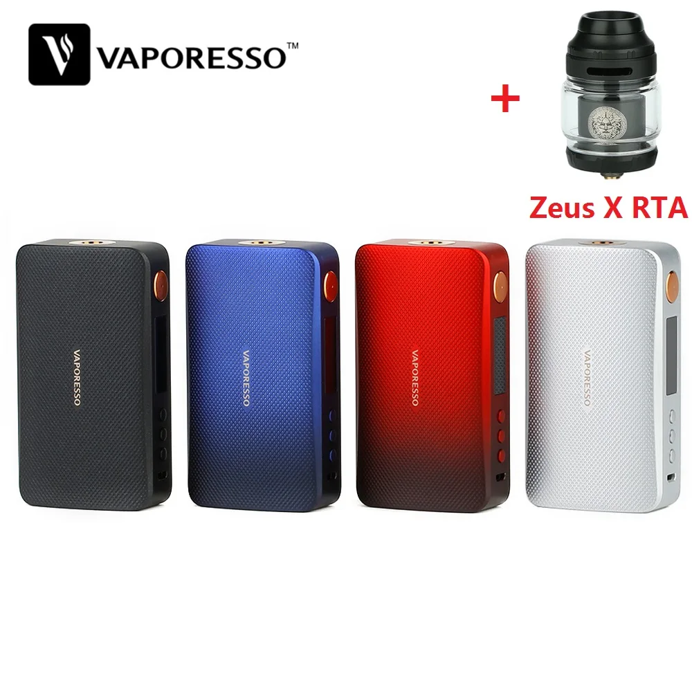 Оригинальный вейп-мод 220 Вт Vaporesso GEN бокс-мод с Zeus X RTA без аккумулятора 18650
