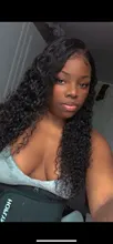 13x4 rizado pelucas de cabello humano brasileño profundo onda de encaje frente pelucas de cabello humano sin costuras Pre arrancado peluca Frontal de encaje pelucas para mujeres