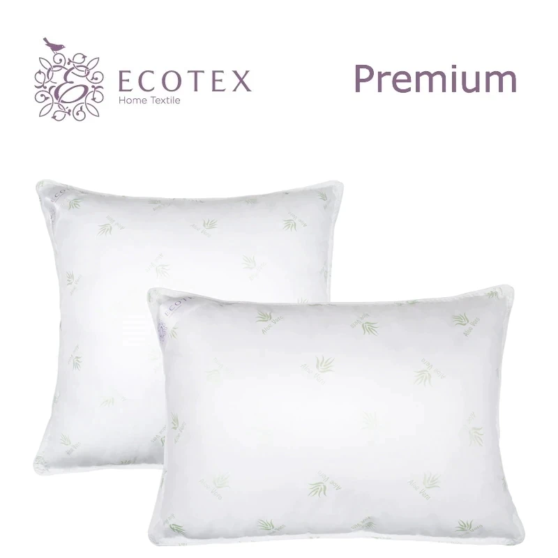 Подушка Алоэ вера Ecotex (Россия).|pillow production|aloe vera pillowpremium products |