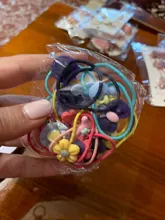 40 unids/lote pelo accesorios caja de regalo elástico para el pelo flor pelo Clip arcos nuevo diadema lindo cintas para los niños