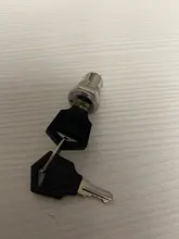 Interruptor de botón electrónico de aleación de Zinc de 12mm, interruptor de apagado, bloqueo de teléfono, interruptor de alimentación de seguridad, terminales tubulares + 2 llaves, 2 posiciones