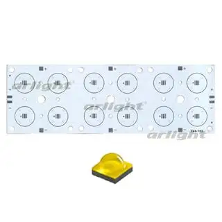 

027692 плата Cree Board (12x led, 724-152)-1 pc Arlight