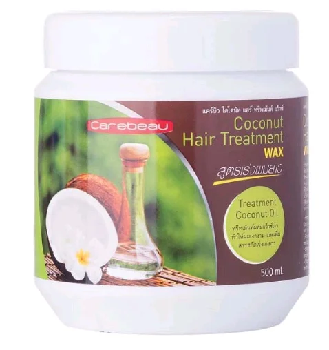 Carebeau Hair Treatment Wax - Coconut Маска для волос с воском &quotкокос&quot 500 мл. |