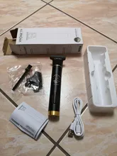 Cortadora de pelo recargable por USB para hombre, afeitadora inalámbrica para peluquero, afeitadora de barba