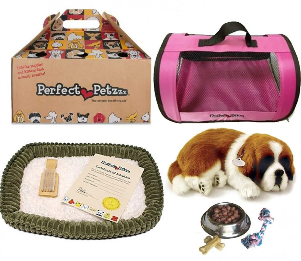 Щенок Сенбернар с дыханием PerfectPetzzz