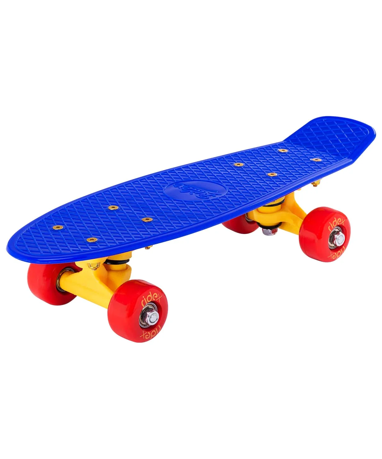 Скейтборд круизер пластиковый RIDEX 17''x5" ABEC 7 Spider|Скейтборд| |