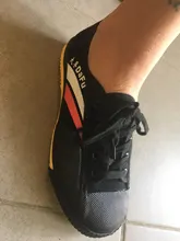 DaFu Kungfu-Zapatillas de artes marciales originales, calzado Shaolin Taichi Taekwondo Wushu suave y cómodo de lona para hombres y mujeres