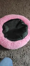 Cama de Gato supersuave, 14 colores, redonda, mullidas de gato, cesta para dormir, larga felpa, cálida, alfombrilla para mascotas, perrera ligera de tacto cómodo