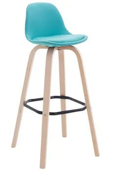 

Barhocker Avika Vollgepolstert Kunstleder nature