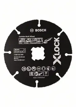 

Circle cutting BOSCH 2608619284 X-lock