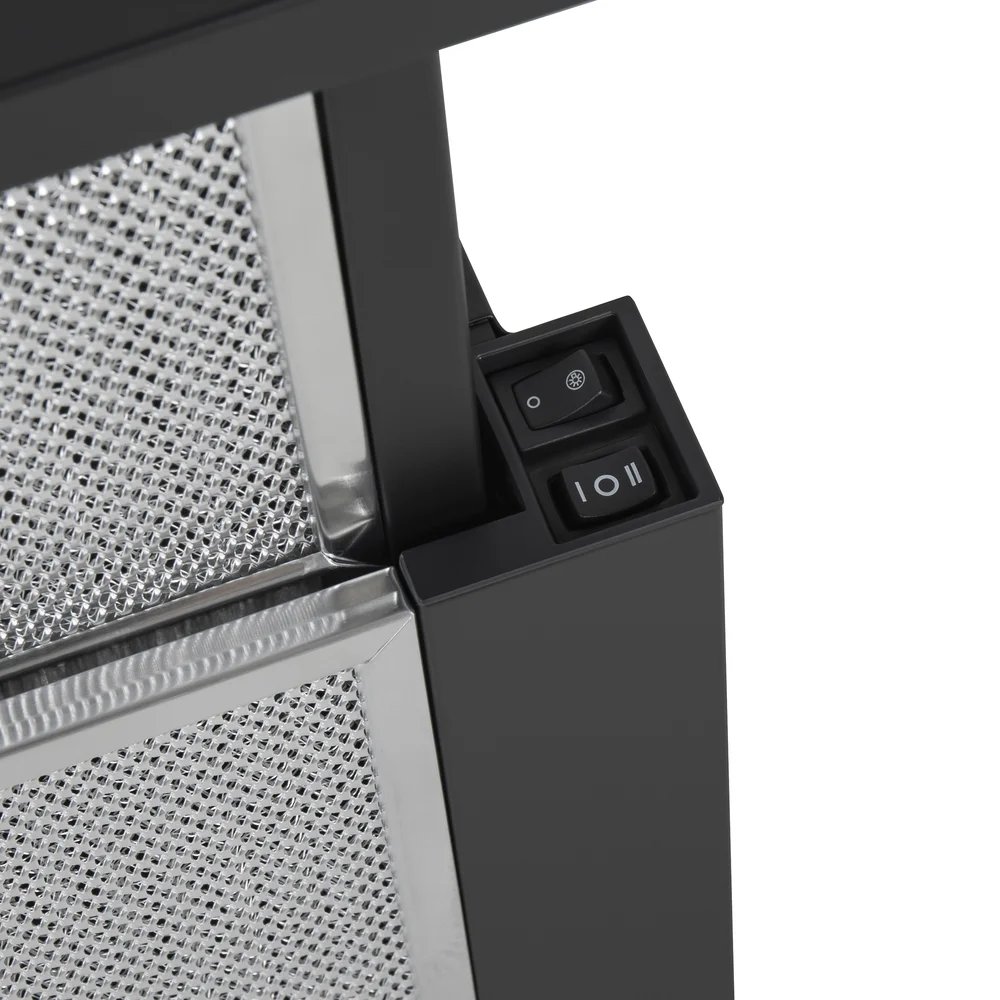 Кухонная вытяжка HOMSair FLAT 60 ЧЕРНЫЙ