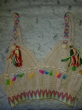 Cover Ups Swimsuit Kimono Bikini Weave Crop-Top Tassel Crochet Beach-Wear Summer Sexy