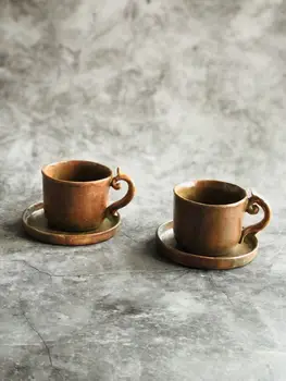 

Handmade Authentic Turkish coffee / Espresso cup with Aged look C