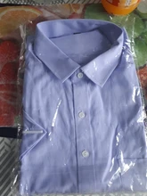 Camisa ajustada de manga corta para hombre, camisa de Color puro de alta calidad, Color blanco, para negocios y redes sociales, para verano