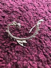 Pendientes de serpiente de dragón de Rock gótico Punk para mujer, aretes Vintage, pendientes de Clip, joyería de moda para niña