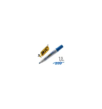 

Marker BIC VELLEDA for slate blue round tip 1,3 MM 12 PCs