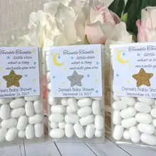 На заказ любой текст маленькая Мерцающая Звездочка подарок на вечеринку в честь рождения ребенка этикетки, Tic Tac этикетки, Tic Tac сувенирные этикетки, маленькая Мерцающая Звездочка первый bir