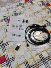 Cámara endoscópica USB tipo C de 7,0mm, boroscopio Flexible de inspección de serpiente, Android, PC, 2m, con 6LED, ajustable, más nueva