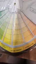 Nueva tabla de tinta de rueda de mezcla de Color de diseño de tarjeta de papel profesional guía círculo Central gira pigmento de uñas de tatuaje