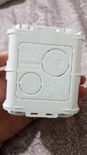 Mounting-Lining-Box Socket Cassette Wall-Switch Wallpad White-Wall for 86--86mm Universal