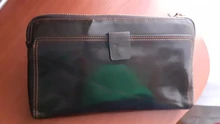 Wallet Male Coin-Purse Credit-Card-Holder WESTAL Genuine-Leather Men for Clutch Bags