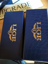 LIGE-Reloj de pulsera de cuarzo para parejas, mejores marcas, de lujo, resistente al agua, informal, a la moda, 2020