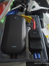 Baseus-Arrancador de batería para coche, arranque de emergencia para automóviles, cargador portátil de batería, booster de energía, reactivador de batería, 800A