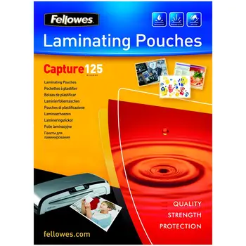 

Laminating hot pockets transparent 125 micron 5307201 FELLOWES5.56