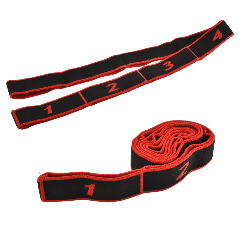 1Pc Fitness Elastic Yoga Resistance Band Gym Sport Training Pitales Belt Stretch Latin Dance Tape